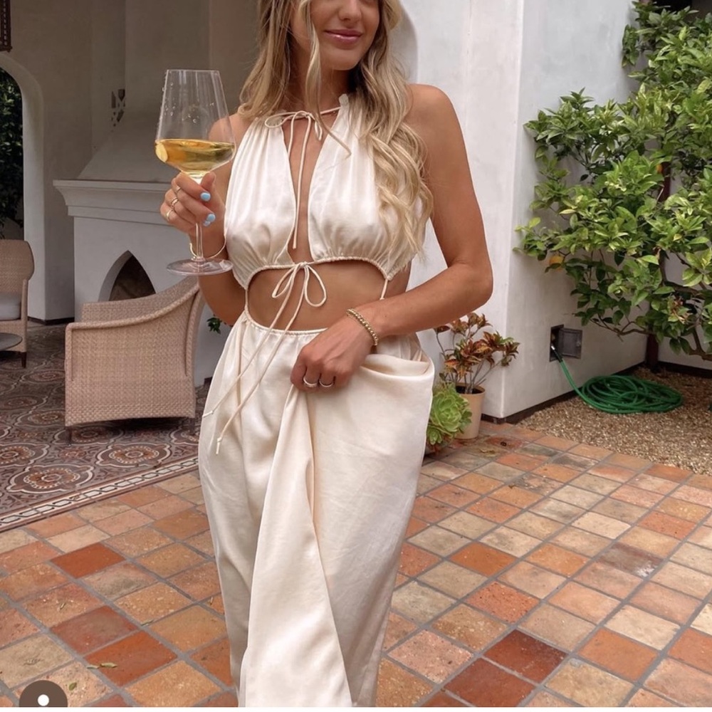 Satin dress